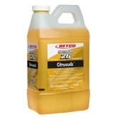 Betco 21094700 FastDraw Citrusuds Lemon Scented Pot & Pan Detergent - 2 Liter FastDraw Container, 4 per Case